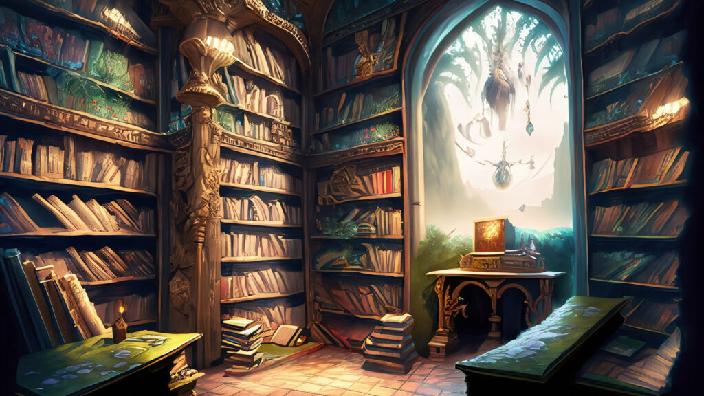 魔法の図書室
