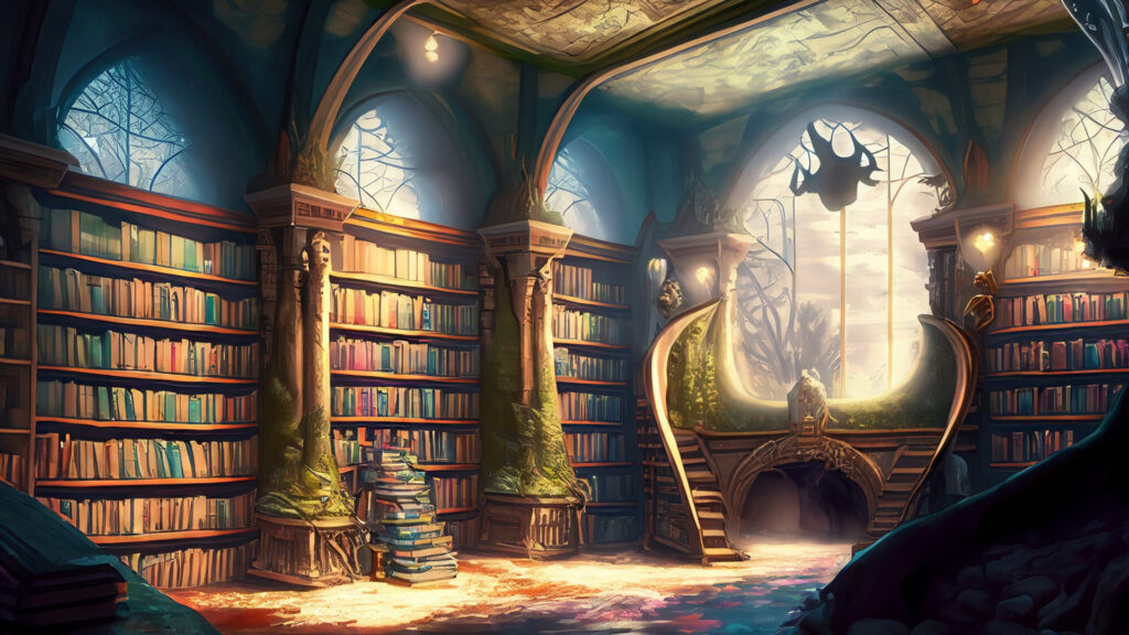 魔法の図書室