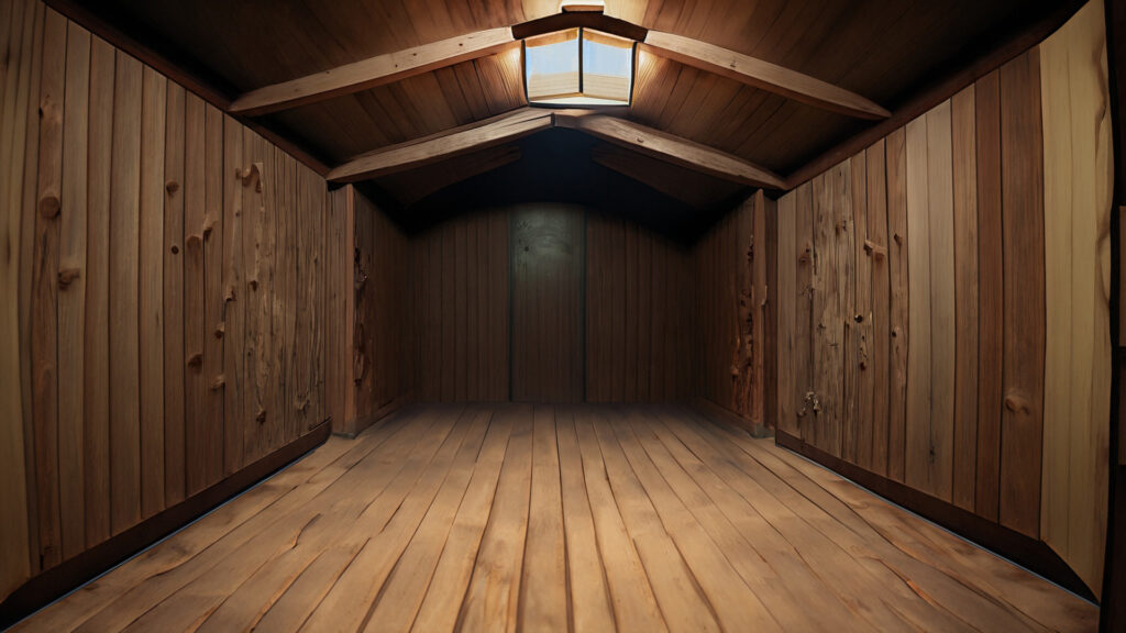 木造の部屋