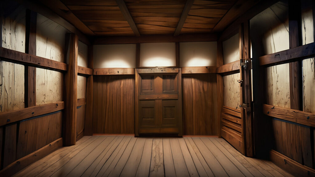 木造の部屋