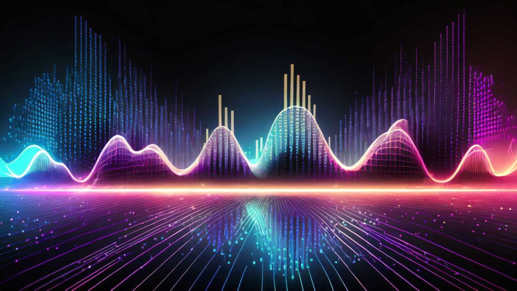 デジタル音の波形