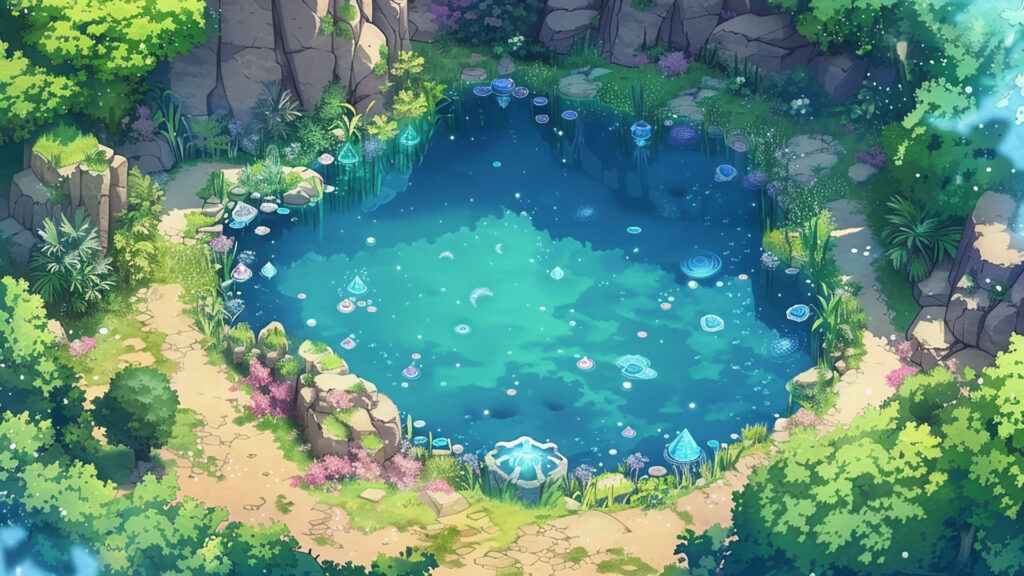 魔法の池