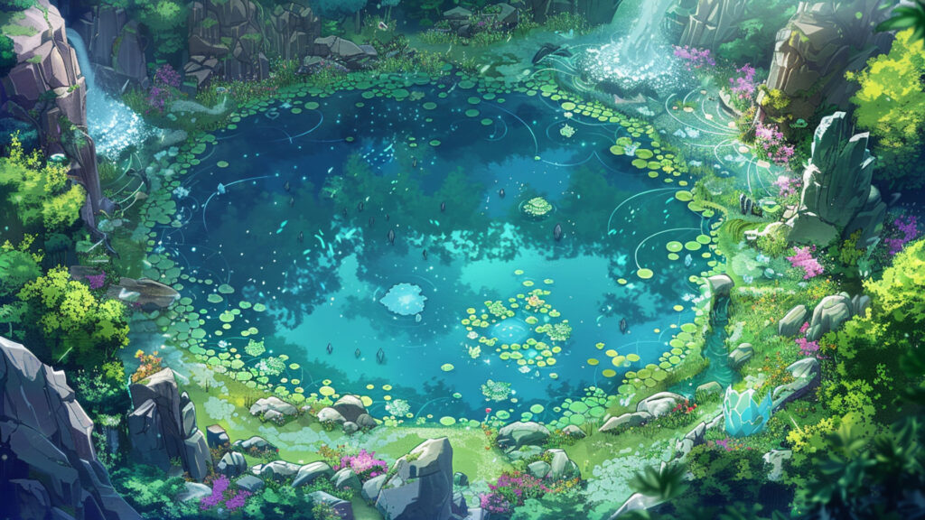 魔法の池