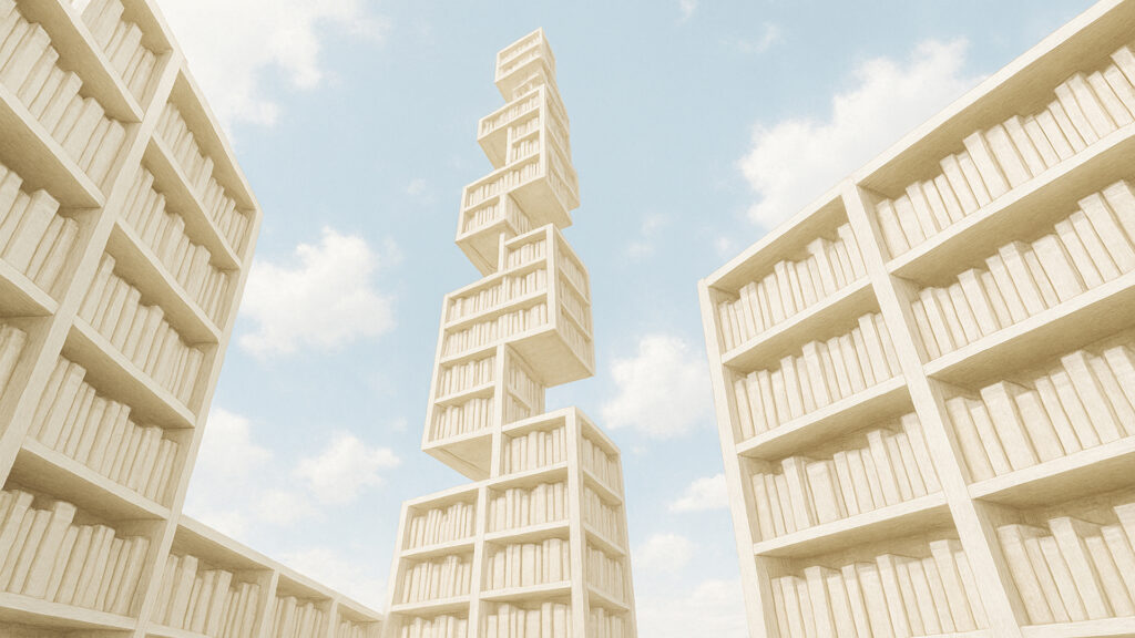 天井のない図書館