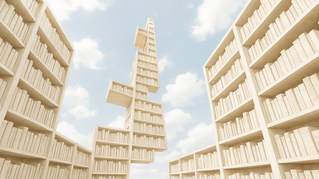 天井のない図書館