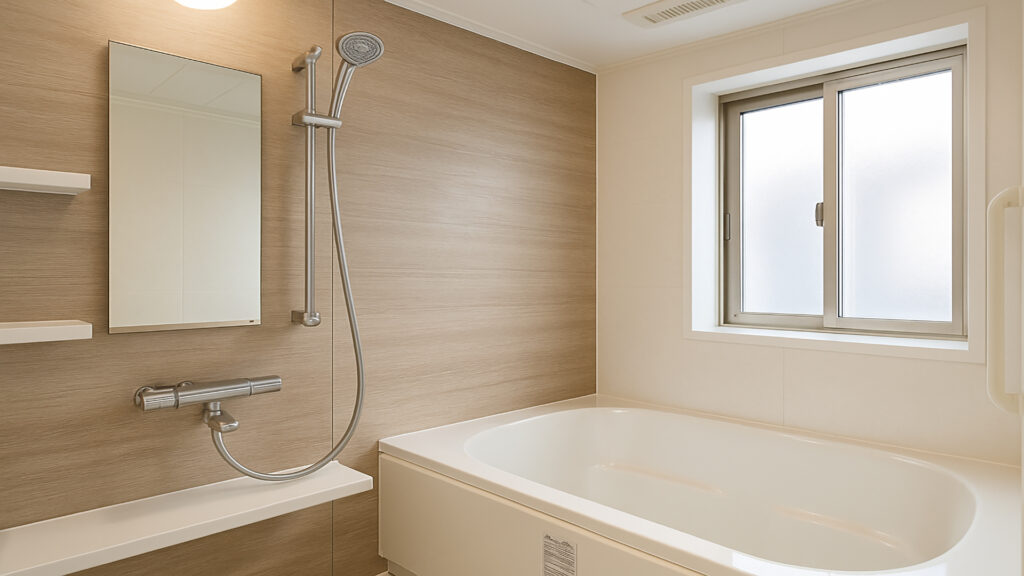 マンションのお風呂場