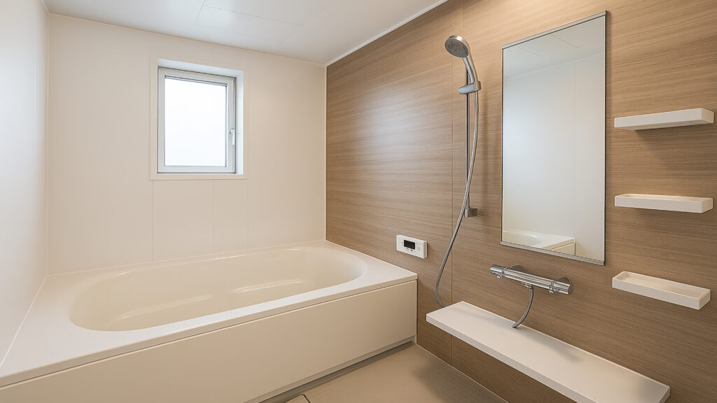マンションのお風呂場