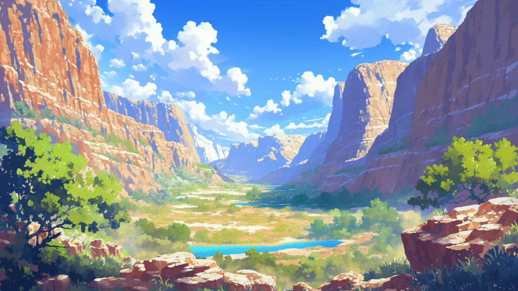 峡谷