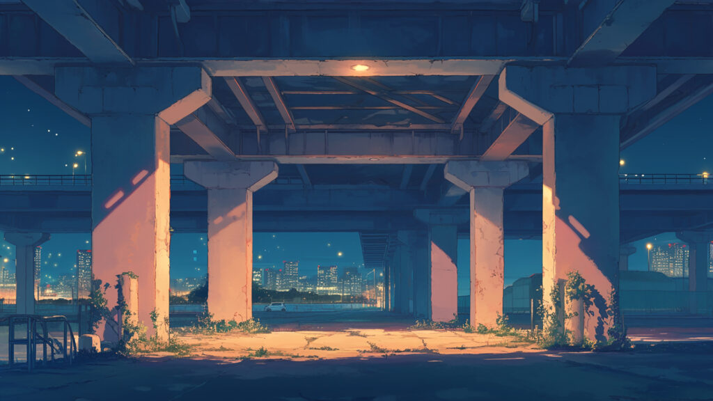 高架下｜夜