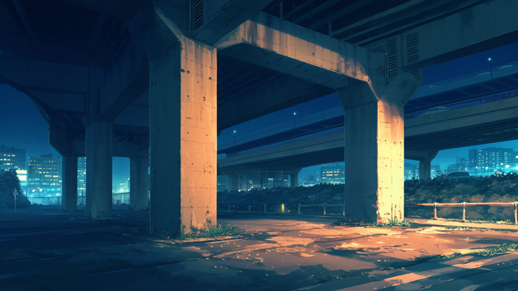 高架下｜夜