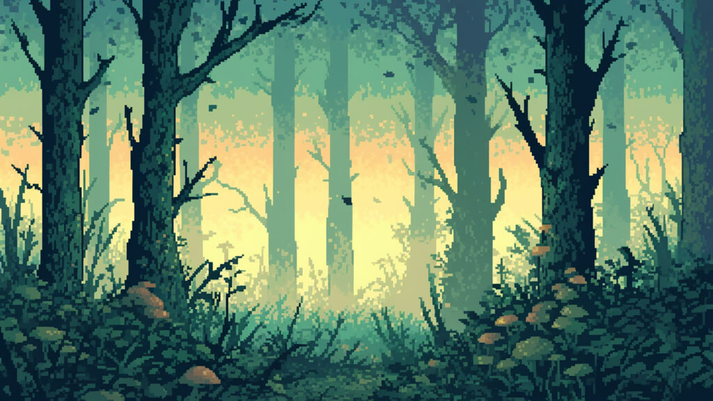 森｜ドット絵風