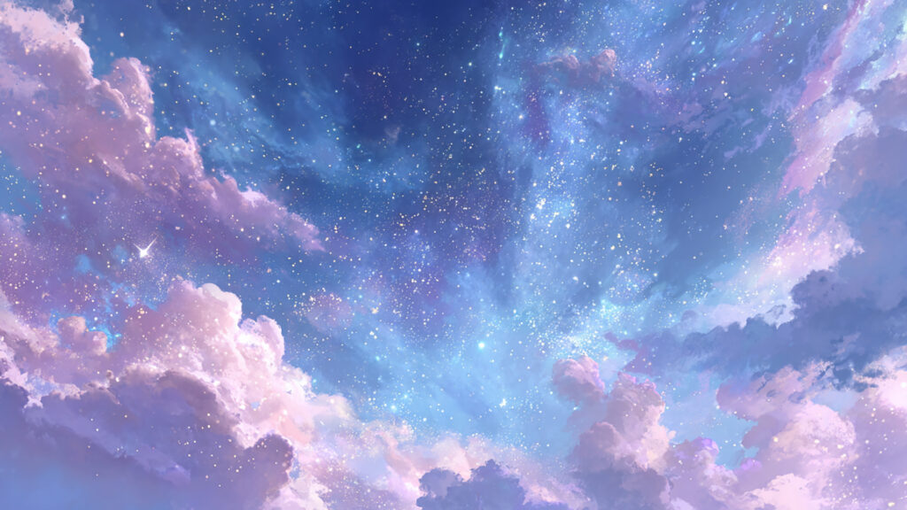 空に浮かぶ星の名残