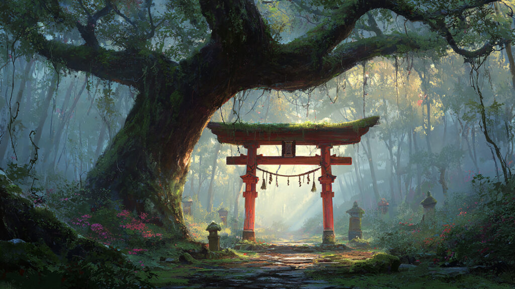 神社×ファンタジー