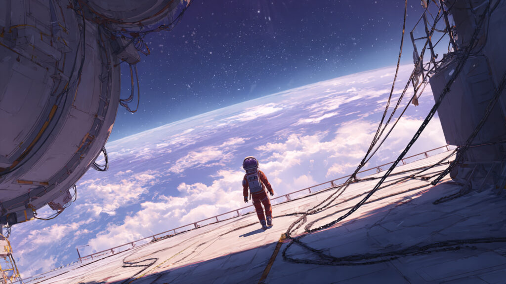 宇宙船の外壁