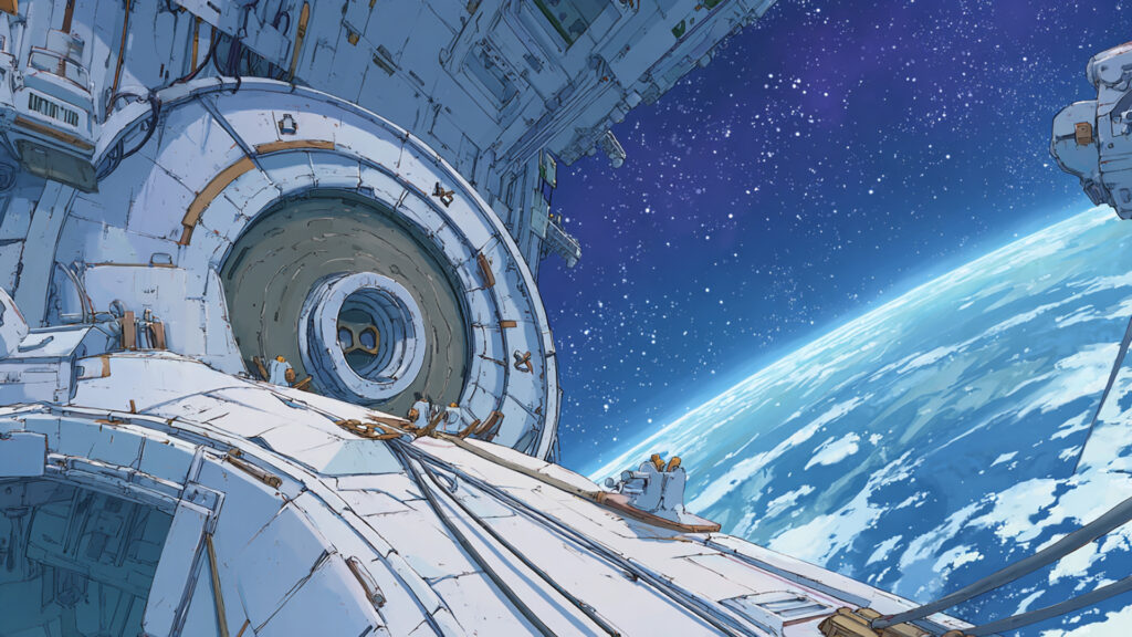 宇宙船の外壁