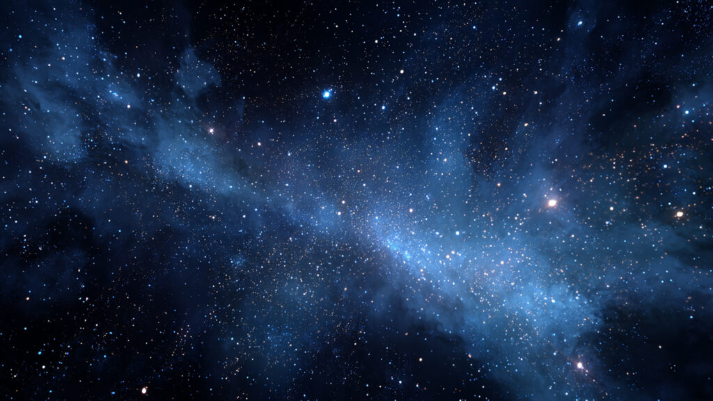 宇宙の星空