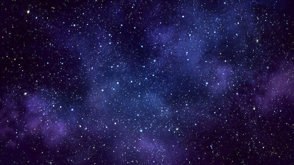 宇宙の星空