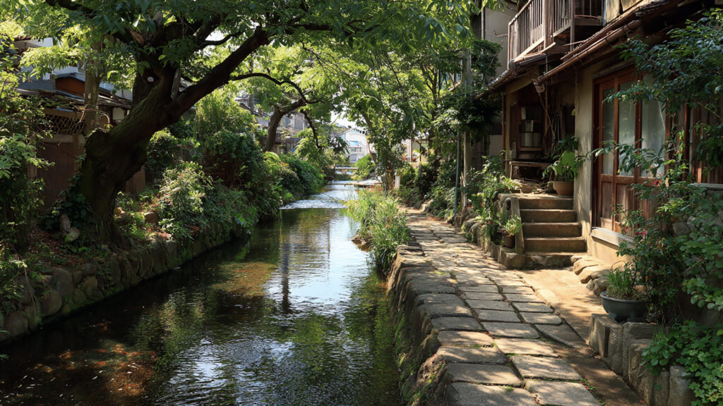田舎の川｜どこか懐かしい景色