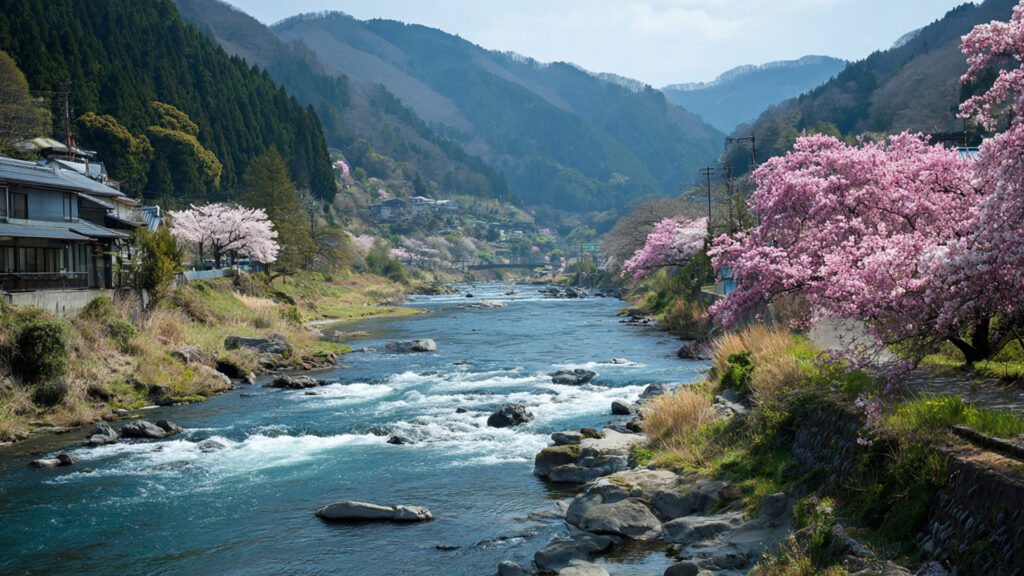 田舎の川｜どこか懐かしい景色