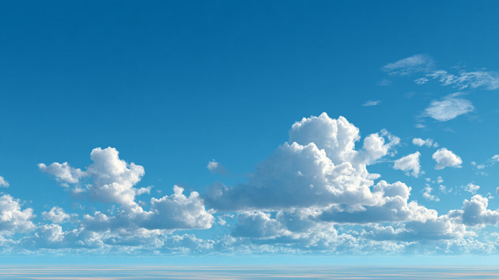 青空と雲