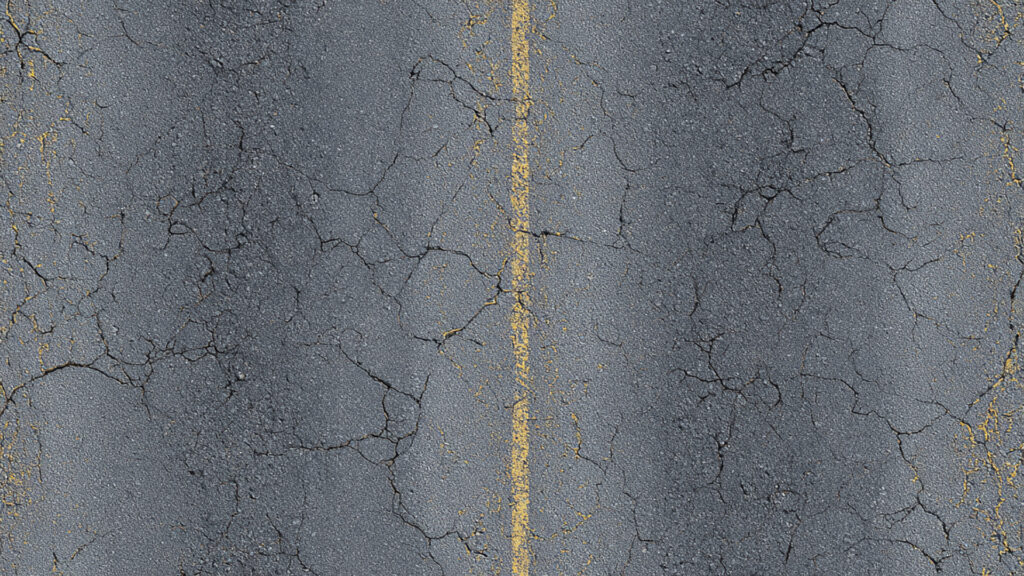 街のアスファルト道路テクスチャ