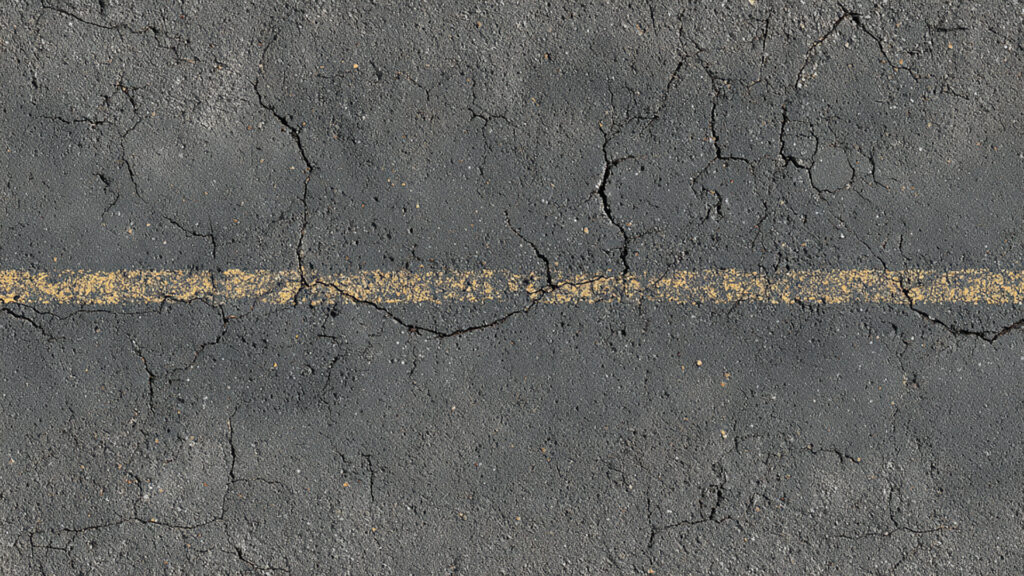 街のアスファルト道路テクスチャ