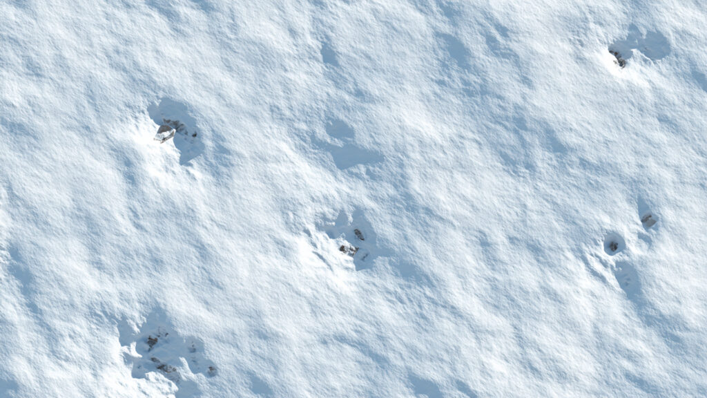 雪に覆われた地面テクスチャ