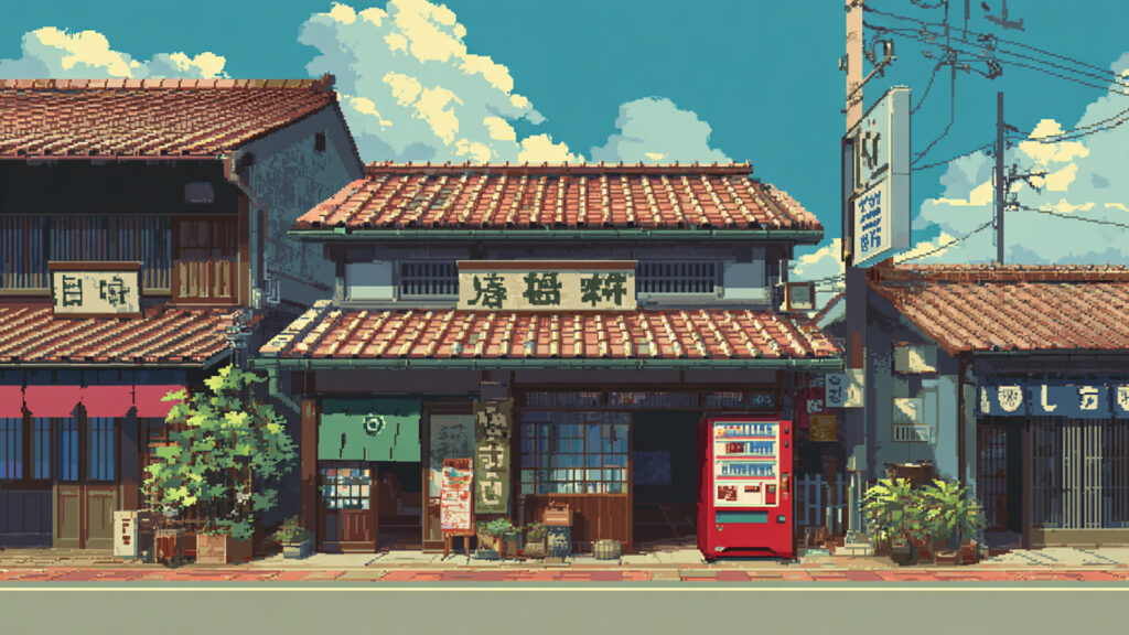 小江戸|ドット絵風