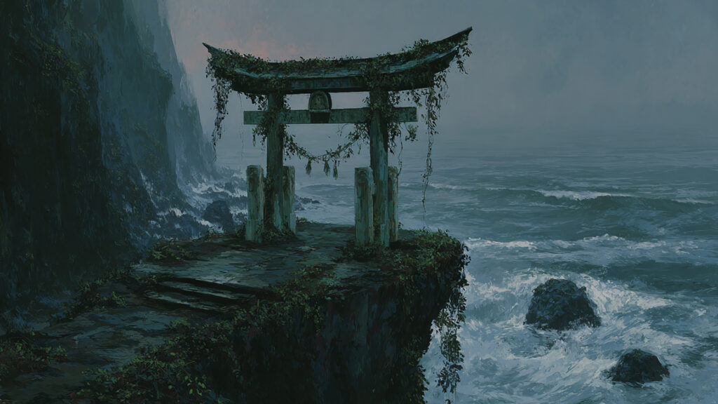断崖の祠