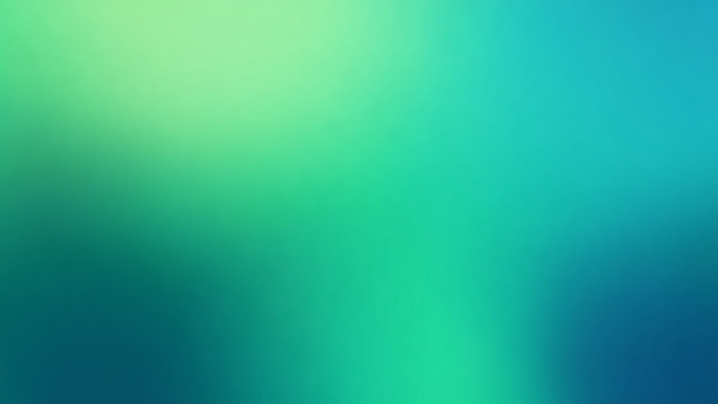 グリーン系のグラデーション