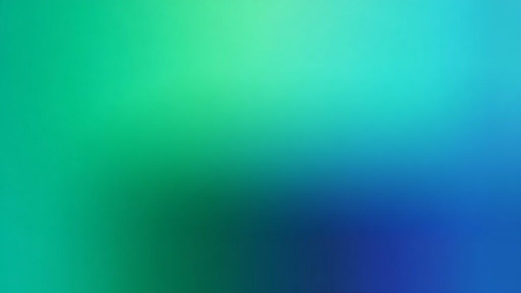 グリーン系のグラデーション
