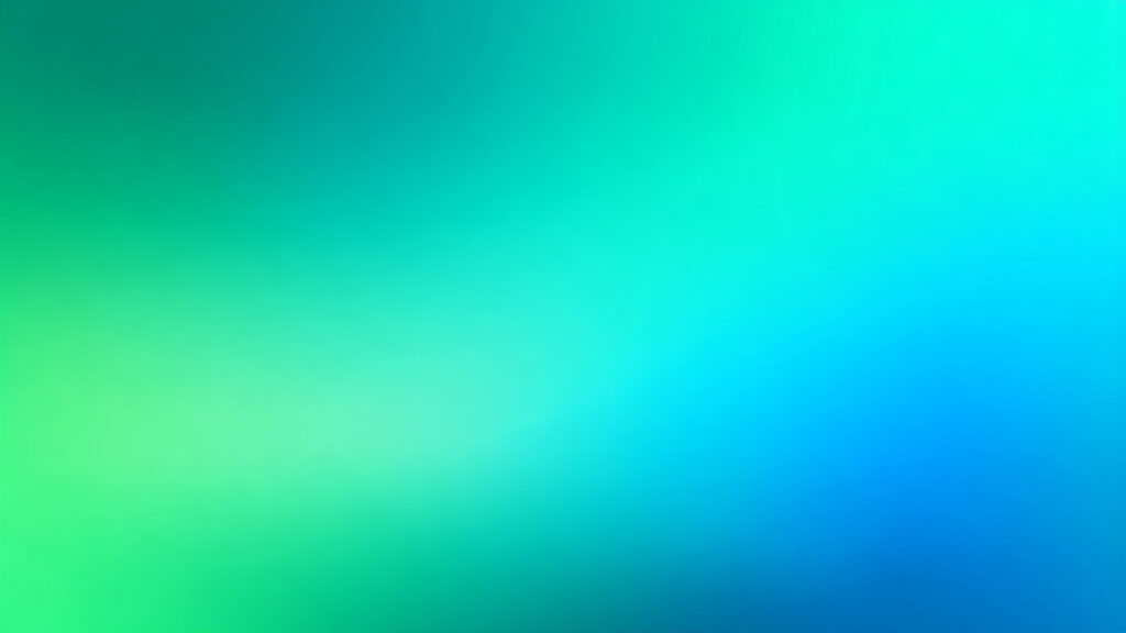 グリーン系のグラデーション