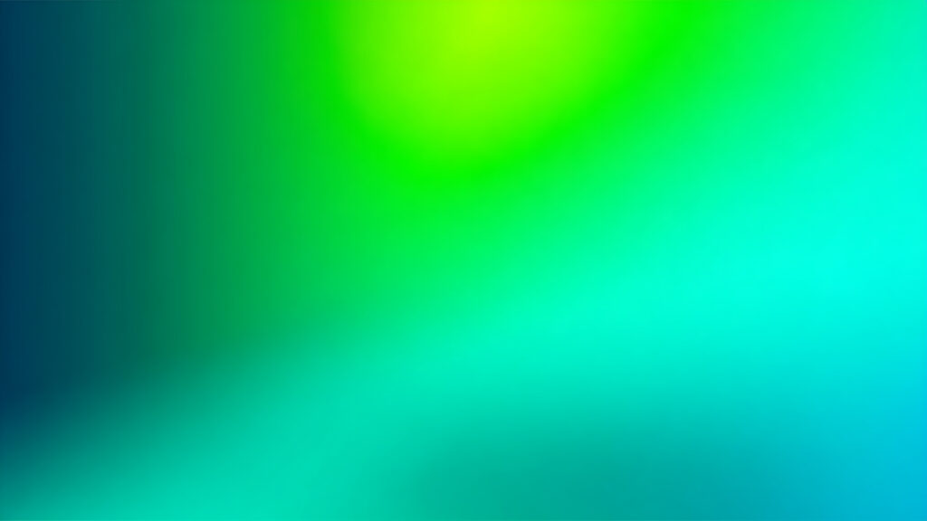 グリーン系のグラデーション