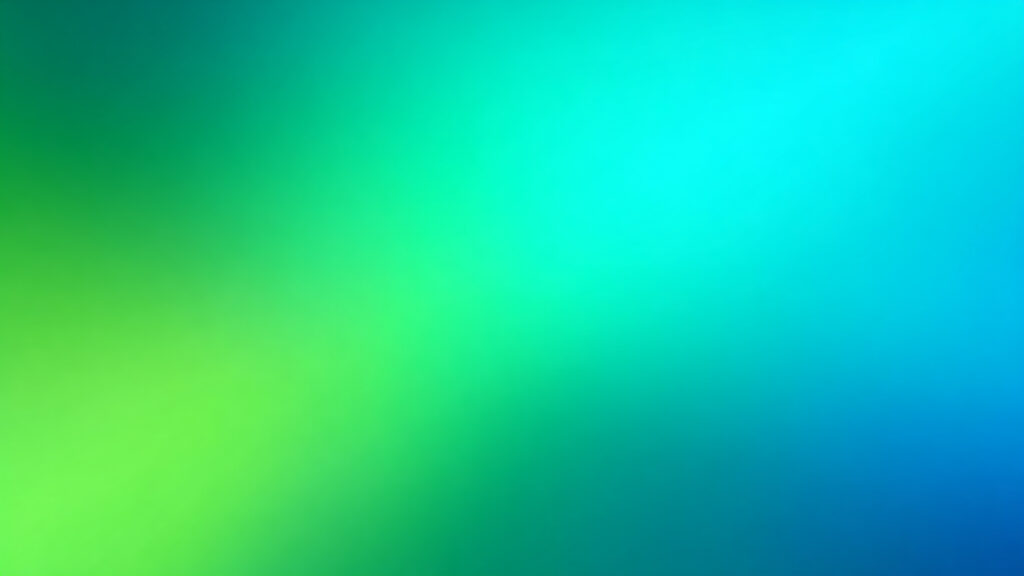 グリーン系のグラデーション
