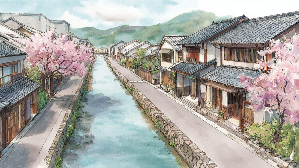 小江戸｜水彩風