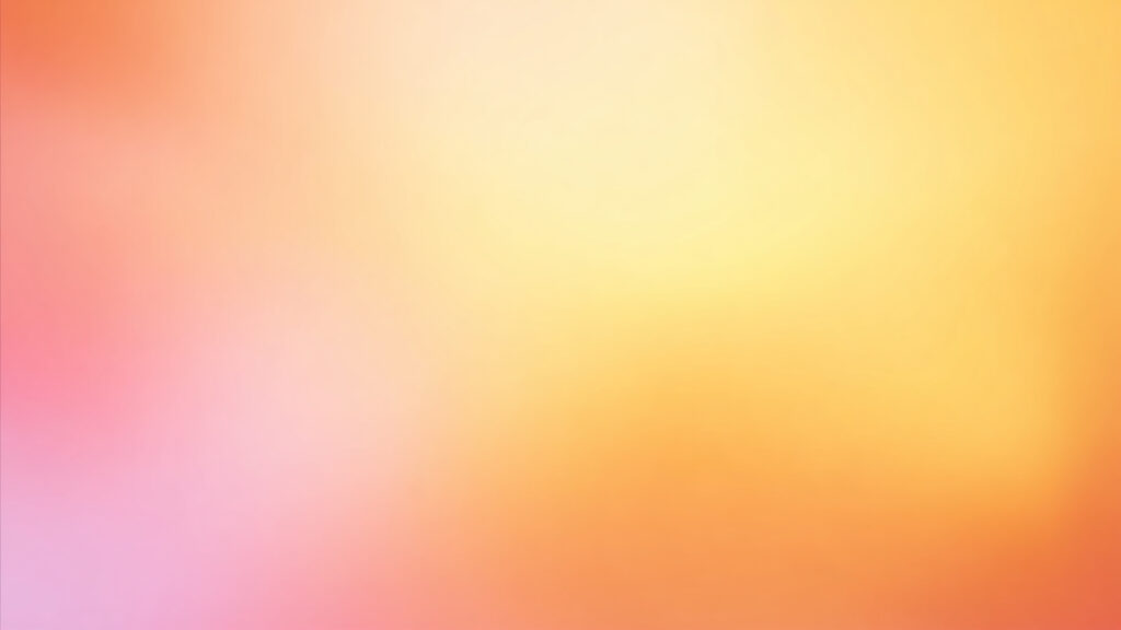 オレンジ系のグラデーション