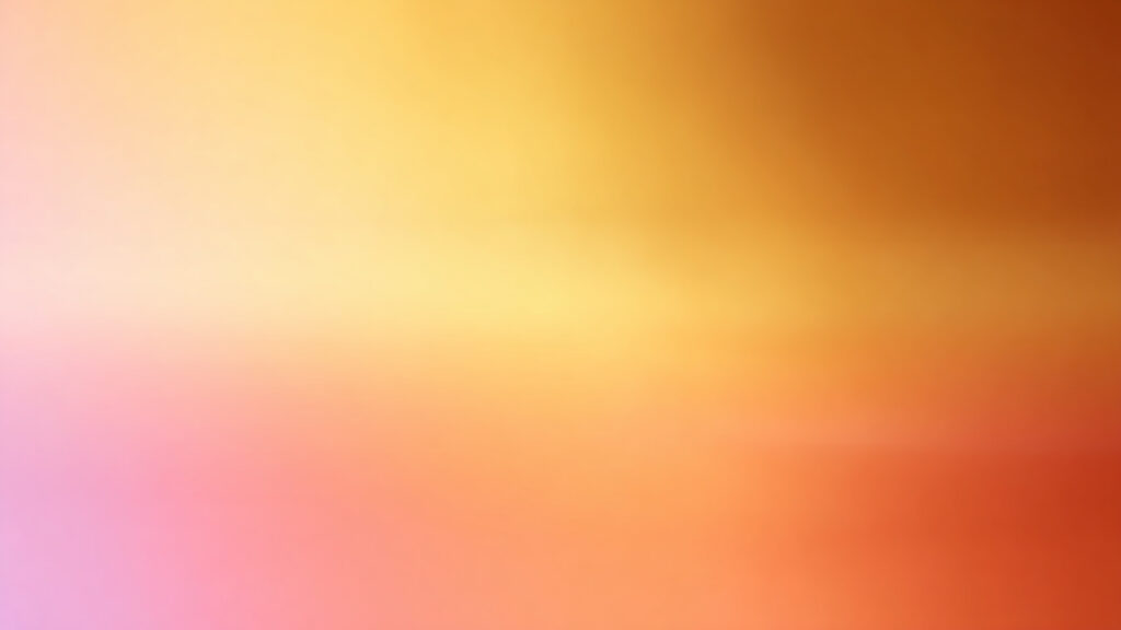 オレンジ系のグラデーション