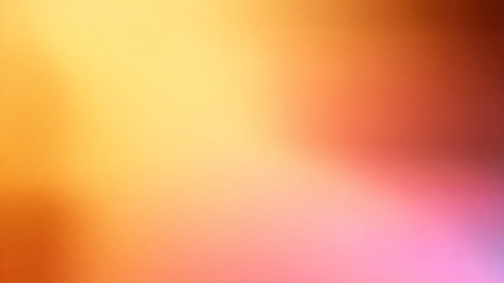 オレンジ系のグラデーション