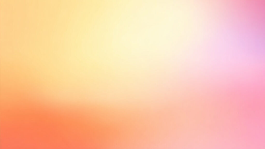 オレンジ系のグラデーション