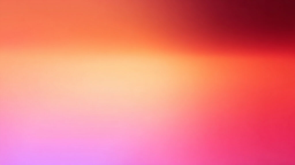 オレンジ系のグラデーション