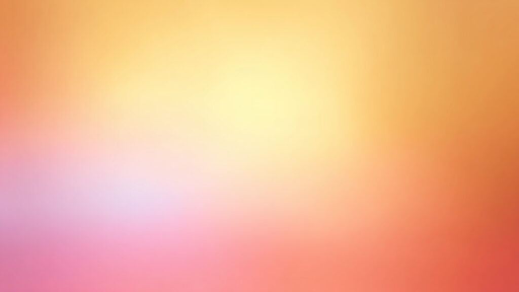 オレンジ系のグラデーション
