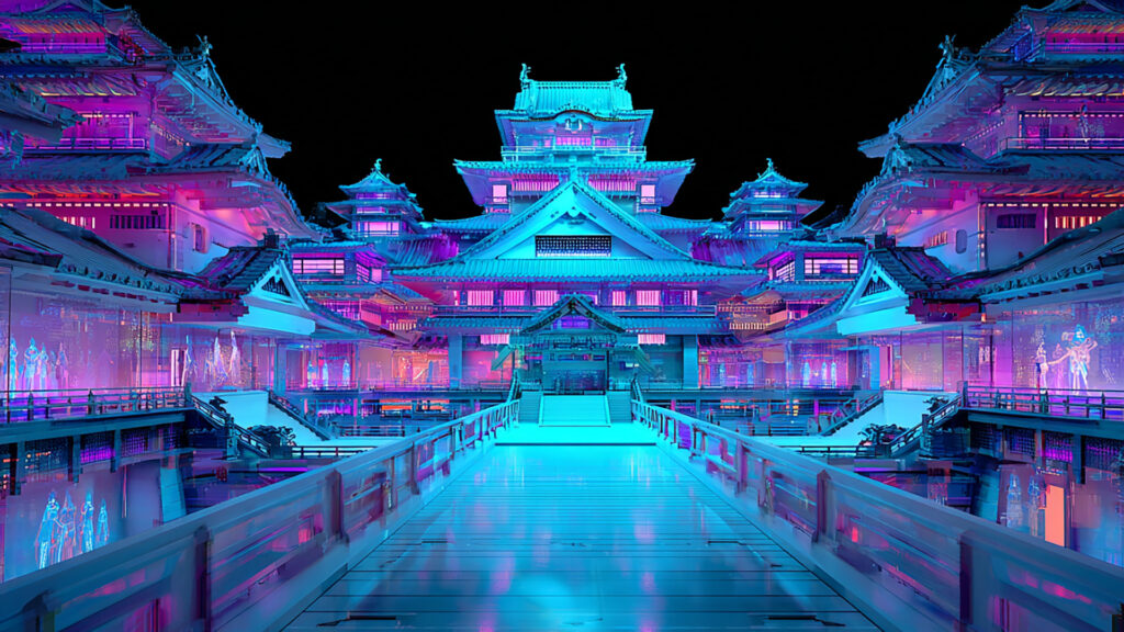 未来の城（和風城）