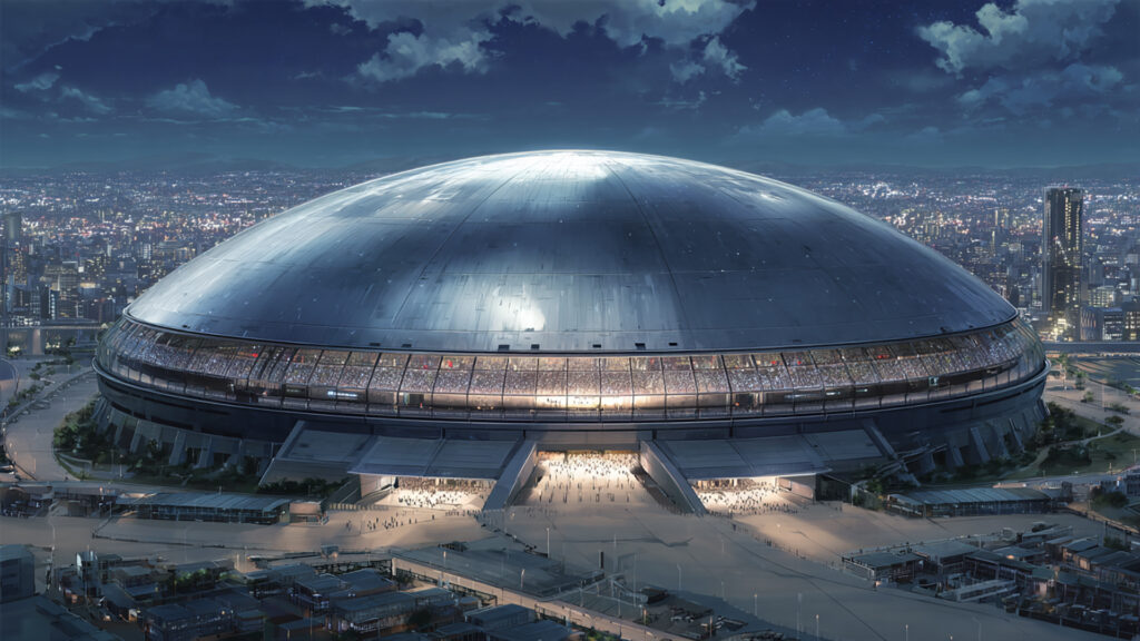 円形ドーム型アリーナ
