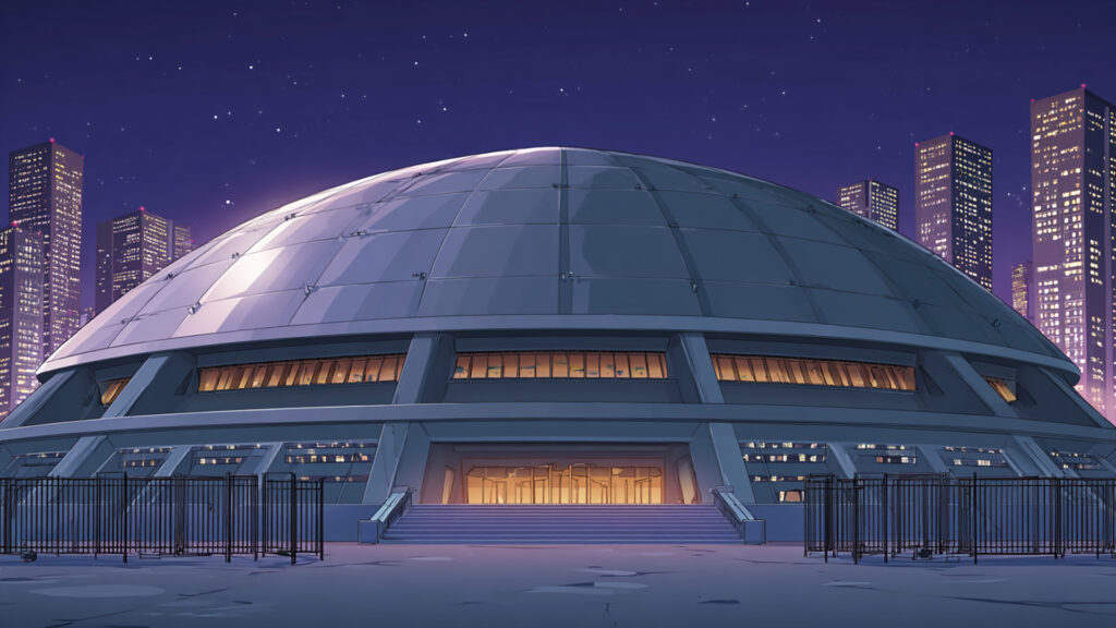 円形ドーム型アリーナ