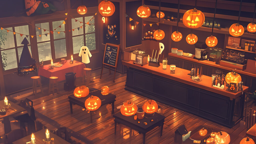 ハロウィンカフェ