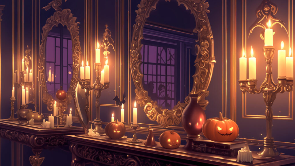ハロウィンの部屋