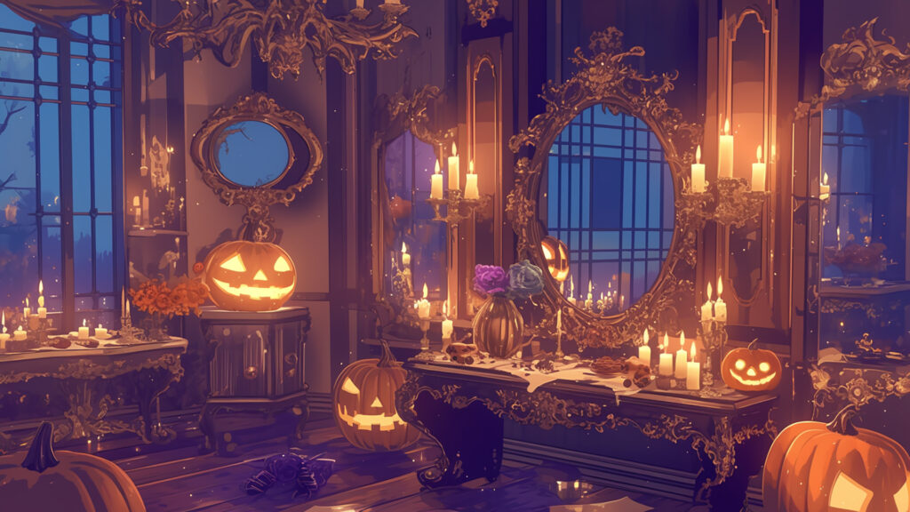 ハロウィンの部屋
