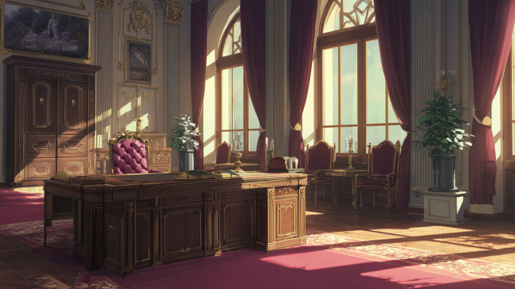 王の執務室