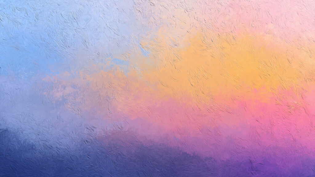 油絵風｜シンプルなグラデーション