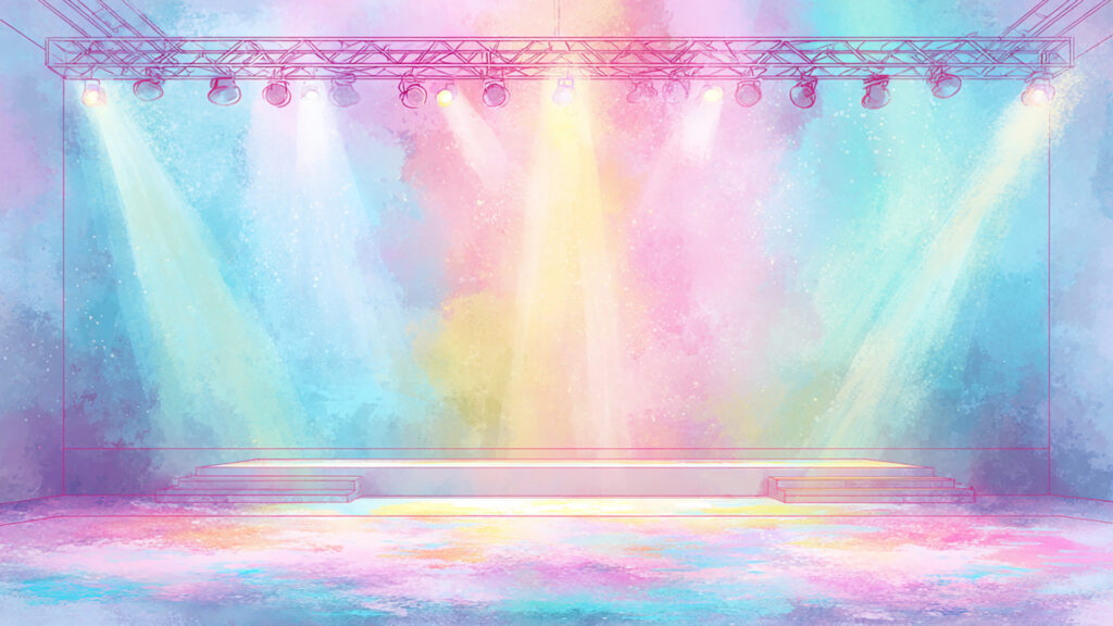 ステージ｜パステル風